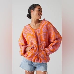 OU Parker Scoop Neck Sweatshirt Orange